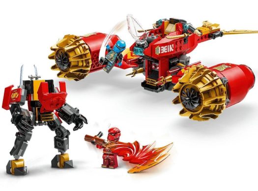 LEGO 71830 NINJAGO – Kai’s Mech Storm Rider (333 PCS, 7+) – Brand New Sealed