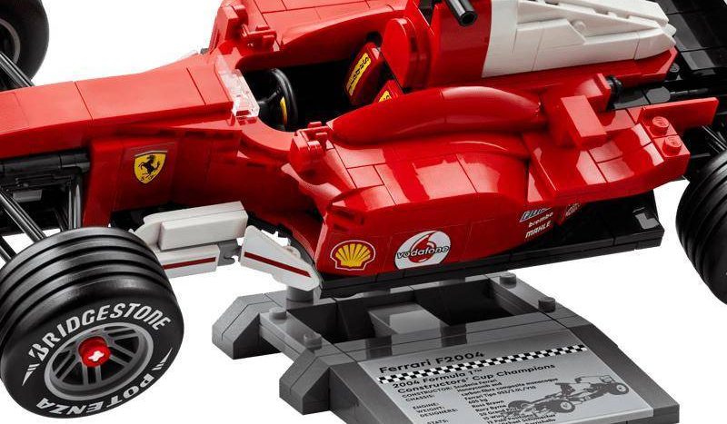 LEGO 11375 Ferrari F2004 & Michael Schumacher (735 PCS, 18+) – Brand New Sealed