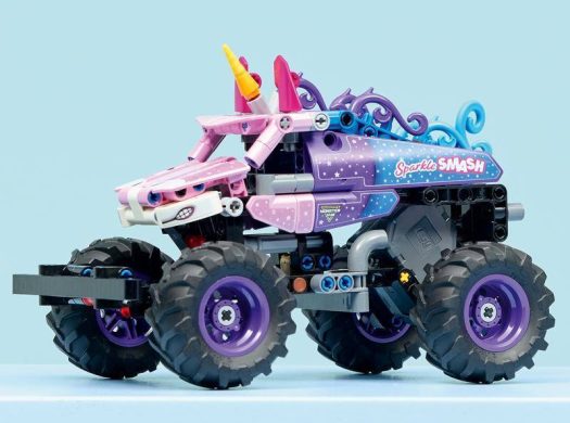 LEGO 42220 Technic Monster Jam™ Sparkle Smash™ Pull-Back (243 Pieces, 7+) – Brand New Sealed