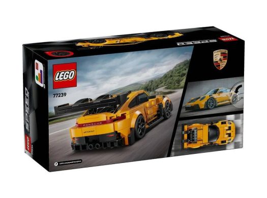 LEGO 77239 Speed Champions – Porsche 911 GT3 RS Super Car (348 PCS, Ages 9+) – Brand New Sealed