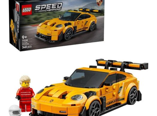 LEGO 77239 Speed Champions – Porsche 911 GT3 RS Super Car (348 PCS, Ages 9+) – Brand New Sealed