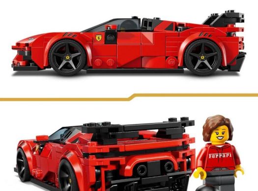LEGO 77254 Speed Champions – Ferrari SF90 XX Stradale Sports Car (339 PCS, Ages 9+) – Brand New Sealed