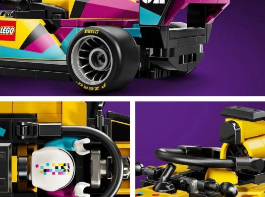 LEGO 77258 Speed Champions – F1 ACADEMY™ LEGO® Race Car (201 PCS, Ages 10+) – Brand New Sealed