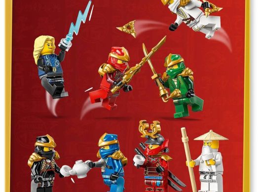 LEGO 71866 NINJAGO – Ninja Character Display (15th Anniversary Edition) (447 PCS, 14+) – Brand New Sealed