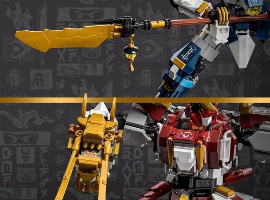 LEGO 71870 NINJAGO – The Twin Titan Mechs (1,707 PCS, 12+) – Brand New Sealed