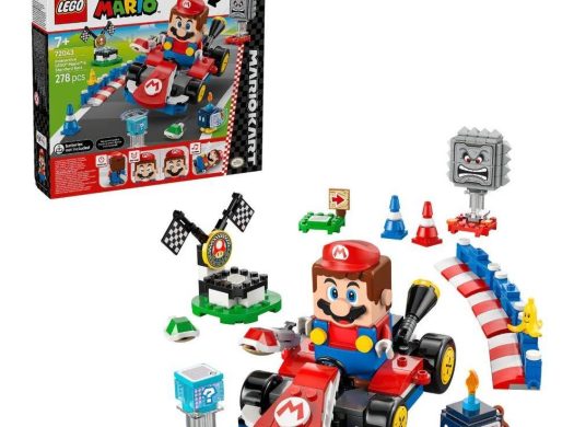 LEGO 72043 Super Mario – Mario Kart™ Interactive (278 PCS, 7+) – Brand New Sealed