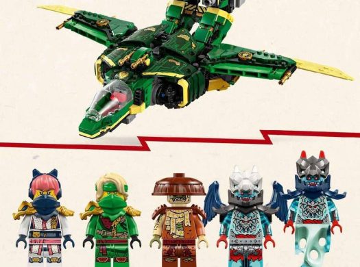 LEGO 71845 NINJAGO – Lloyd’s Jet Mech (1,112 PCS, 9+) – Brand New Sealed