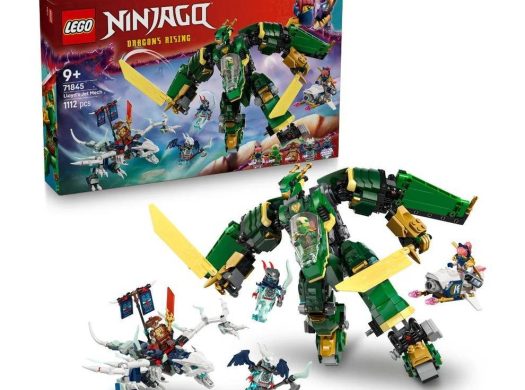 LEGO 71845 NINJAGO – Lloyd’s Jet Mech (1,112 PCS, 9+) – Brand New Sealed