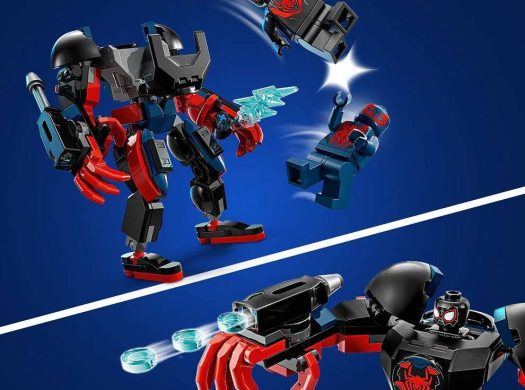 LEGO 76337 Marvel – Miles Morales Mech vs. Spider-Man 2099 (135 PCS, 6+) – Brand New Sealed