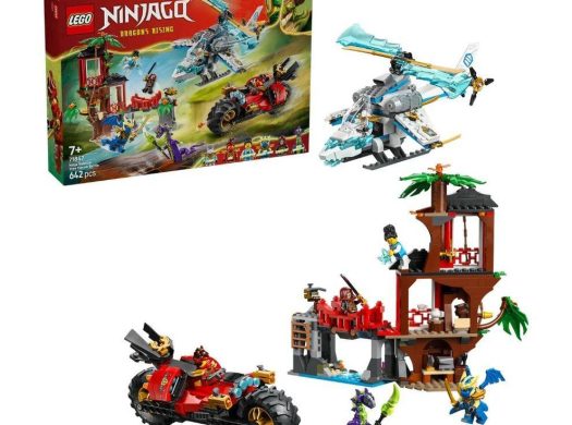 LEGO 71857 NINJAGO – Ninja Vehicle Tree House Battle (642 PCS, 7+) – Brand New Sealed