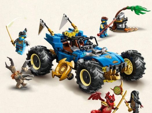LEGO 71856 NINJAGO – Jay Transforming Car (387 PCS, 8+) – Brand New Sealed