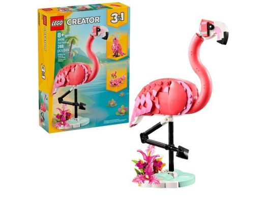 LEGO 31170 Wild Animals: Pink Flamingo – 288 Pieces, 8+ | Brand New Sealed