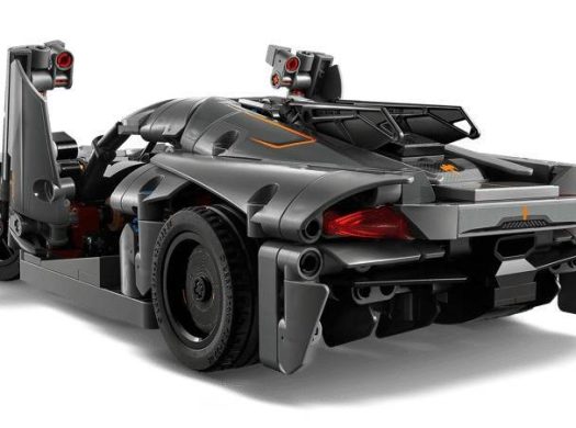 LEGO 42173 Koenigsegg Jesko Absolut Grey Hypercar – 801 Pieces, 10+ | Brand New Sealed