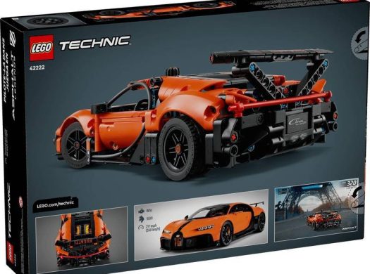LEGO 42222 Bugatti Chiron Pur Sport Hypercar – 771 Pieces, 9+ | Brand New Sealed