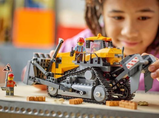 LEGO 60466 Yellow Bulldozer – 682 Pieces, 8+ | Brand New Sealed