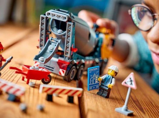 LEGO 60478 Cement Mixer – 371 Pieces, 7+ | Brand New Sealed