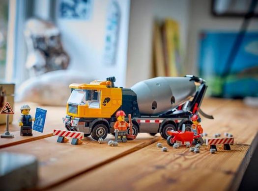 LEGO 60478 Cement Mixer – 371 Pieces, 7+ | Brand New Sealed